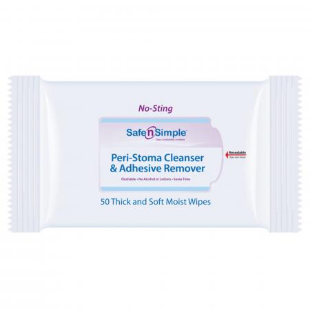 Safe N Simple Adhesive Remover Wipes