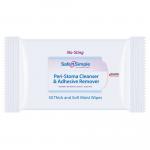 Safe N Simple Adhesive Remover Wipes