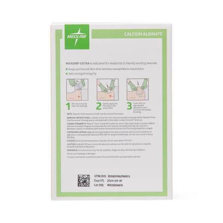 Medline Maxorb Extra CMC/Alginate Wound Dressings