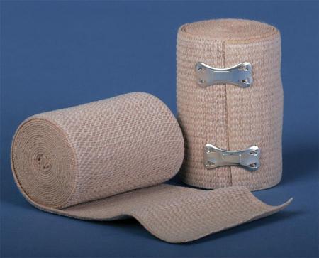 Medline Soft-Wrap Elastic Bandages with Clips