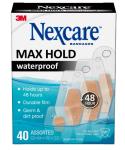 Nexcare Max Hold Assorted 40 ct