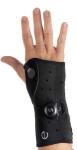 DJO Global Wrist Braces with Boa Exos Thermoformable Polymer / Nylon Right Hand Black Small