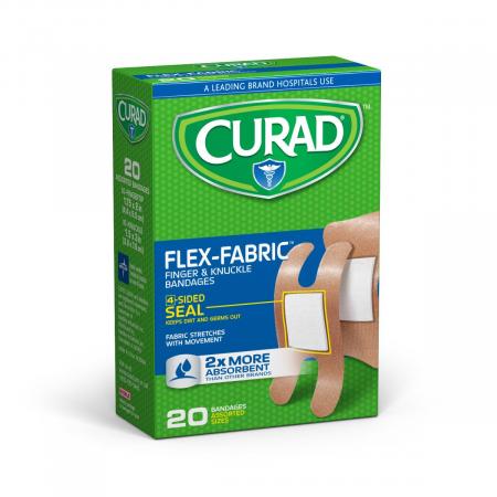 Curad Flex-Fabric Finger & Knuckle Bandages