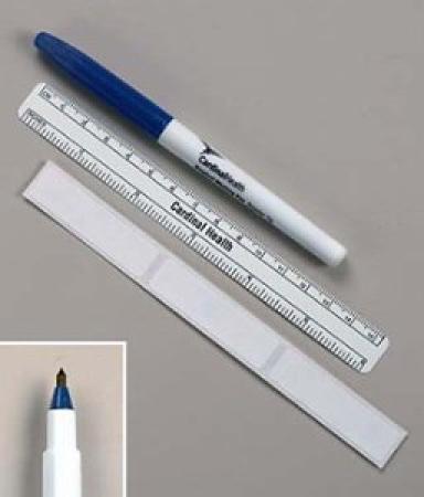 Cardinal Health Skin Marker With Ruler and Labels
