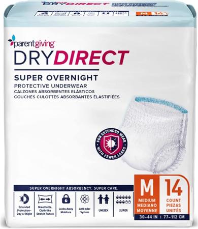 ParentGiving Dry Direct Super Overnight Underwear