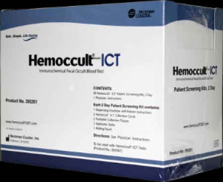 Hemocue Hemoccult ICT 2-Day Cancer Screening Patient Sample Collection and Screening Kits