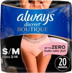 Always Discreet Boutique Incontinence and Postpartum Underwear for Women
