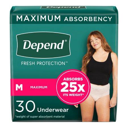 Depend Fresh Protection Underwear for Women