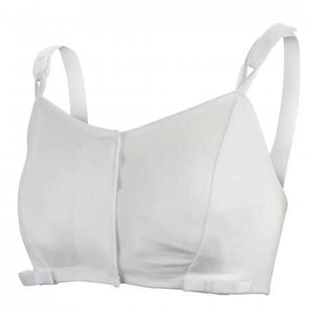 McKesson Cotton Surgi-Bra, Cotton/Spandex, Fits 40B/38C/36D Cups, 40 to 42  Inch Chest, Hook and Loop Closure, Latex-free, #83-918-04