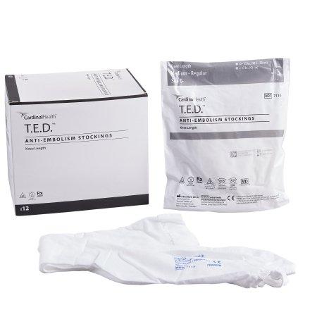 T.E.D. Anti-Embolism Stockings - Thigh High-Medium Regular - White