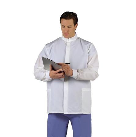 Medline Fluid-Resistant Barrier Short Lab Coats