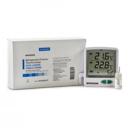 McKesson Datalogging Refrigerator/Freezer Thermometer with Alarm