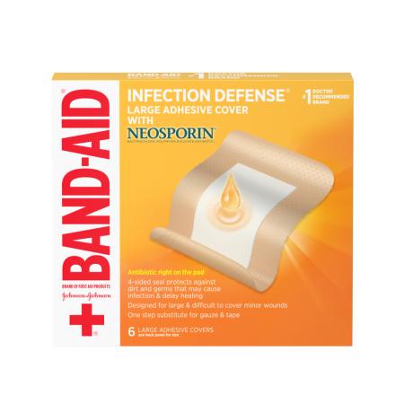 Band-Aid Infection Defense Adhesive Strips