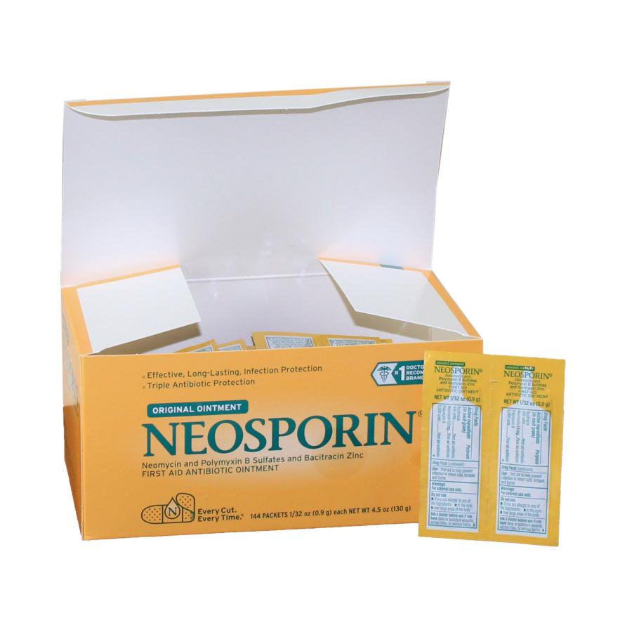 thumbnail image 2 of Neosporin Original First Aid Antibiotic Ointment. The Classic 1 Oz Tube With Bacitracin For Fighting Infection In Minor Cuts And Scrapes. 2 of 6
