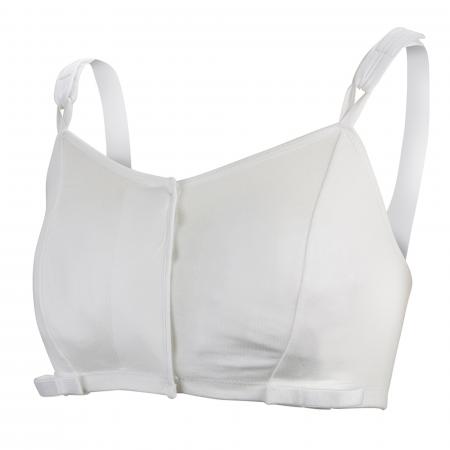 McKesson Cotton Surgi-Bra, Cotton/Spandex, Fits 32B/34B/32C Cups, 34 to 36  Inch Chest, Hook and Loop Closure, Latex-free, #83-918-01