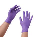 Owens & Minor Purple Nitrile Exam Gloves