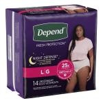 Depend Night Defense Underwear For Women