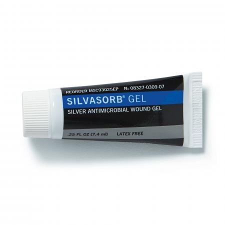 Medline SilvaSorb Silver Wound Gel, Gel, Non-Sterile, 1/4 oz., 1 Count ...