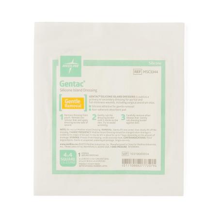 Medline Gentac Silicone Island Dressings