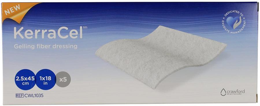 blue ribbon dressing KerraCel Absorbent Dressing Ribbon 1" x 18"
