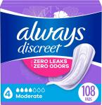 Always Discreet Incontinence Panty Liners