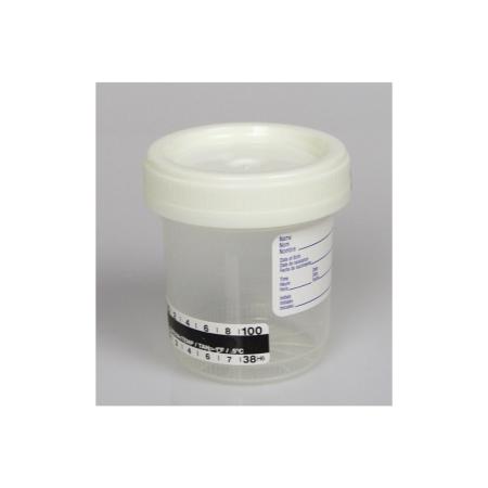 Azer Scientific DuoClick Specimen Containers with Temperature Strips