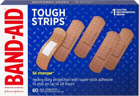 Band-Aid Tough Strips