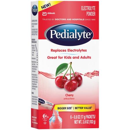 Abbott Pedialyte Powder Packs Oral Electrolyte Solution