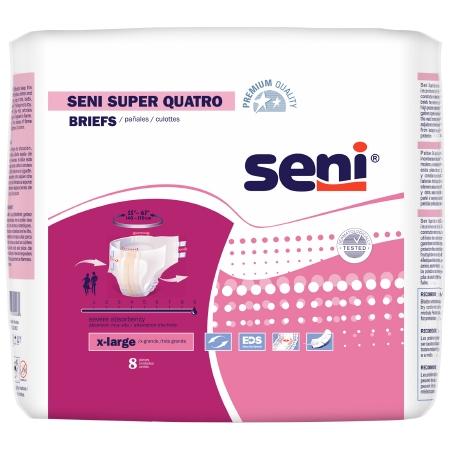 Seni Super Quatro Severe Absorbency Incontinence Brief