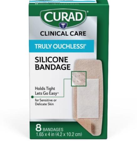 Medline CURAD Silicone Flexible Fabric Bandages