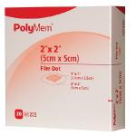Ferris PolyMem Adhesive with Border Foam Dressings