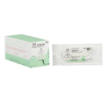 Johnson & Johnson Ethilon Non-Absorbable Sutures with Needle