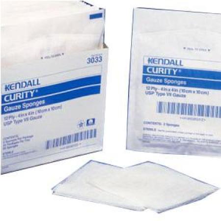 Cardinal Health Curity Sterile USP Type VII Gauze Sponge