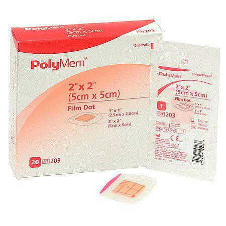 Ferris Polymem Film Dot Adhesive Dressings