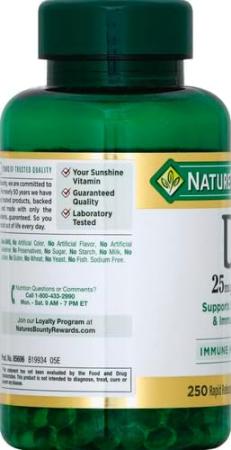 Nature's Bounty Vitamin D