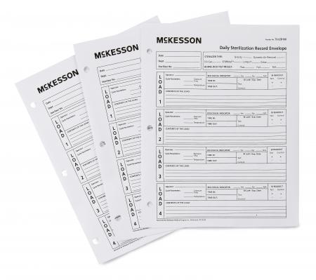 McKesson Sterilization Record Envelopes