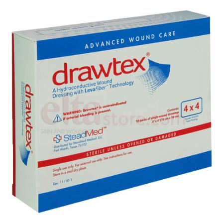 Drawtex Hydroconductive Dressings with LevaFiber Technology