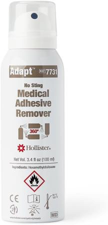 Hollister Adapt Medical Adhesive Remover Spray, 3.4 oz., No Sting Spray, 1  Count, #7731U