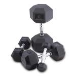 BodyMed BodySport Rubber Encased Hex Dumbbells