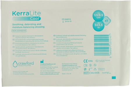3M Acelity KerraLite Cool Non-Adhesive Hydrogel Sheet Cover Dressing Combination