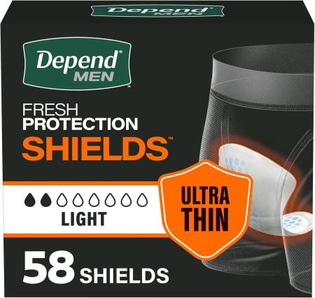 Depend for Men Shields