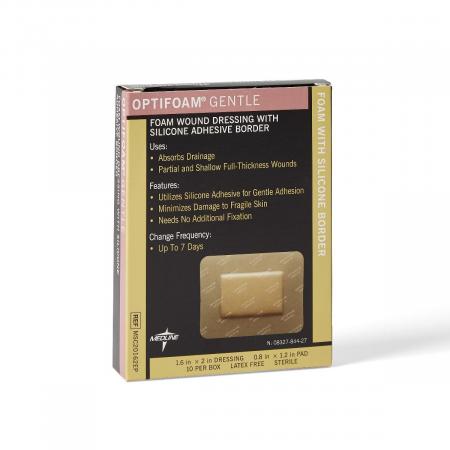 white christmas dresses Optifoam Gentle Border Adhesive Dressings: 10 Count