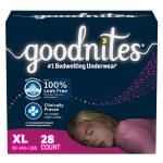 GoodNites Female Youth Absorbent Underwear