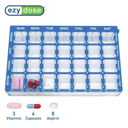 Apothecary Pharmadose Locking Pill Planner Pill Organizer