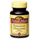 Nature Made Potassium Gluconate Supplement
