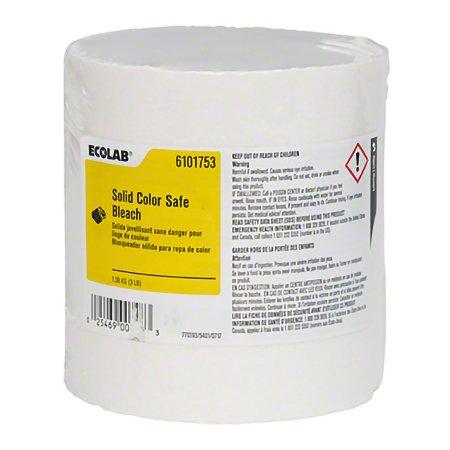 Ecolab Solid Color Safe Bleach Laundry Detergents