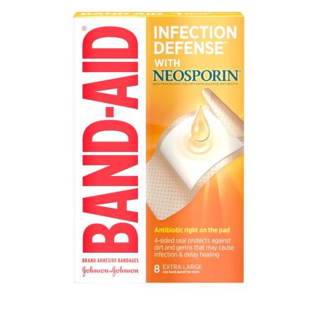 Band-Aid First Aid Infection Defense Adhesive Bandages