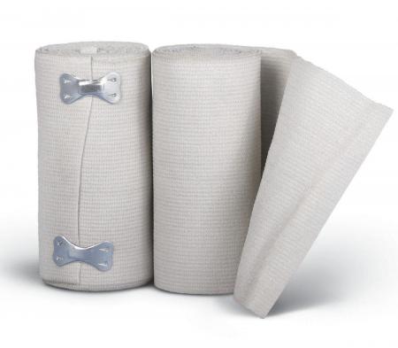 Medline Sure-Wrap Elastic Bandages with Clips