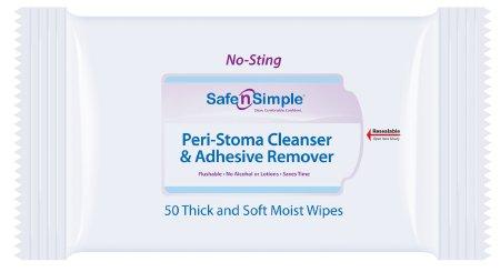 Safe N Simple Adhesive Remover Wipes