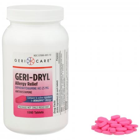 McKesson Geri-Care Diphenhydramine Allergy Relief